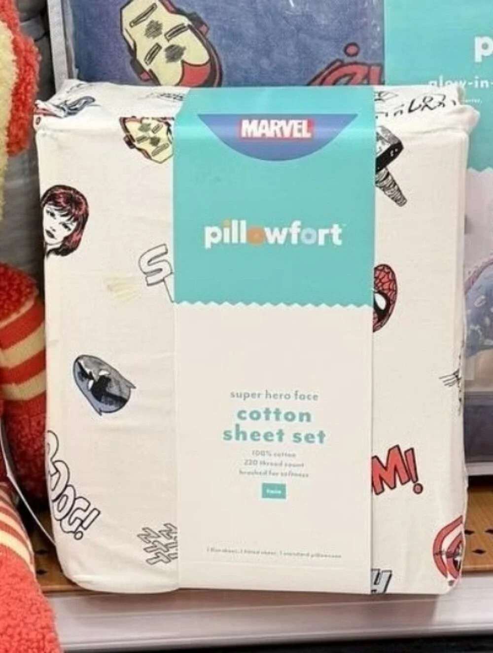 Marvel Icons Kids' Sheet Set - The Marvel Collection by Pillowfort™